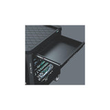 Carro De Taller Wera Tool Rebel 9700 1, Con Equipamiento, Carro De Herramientas Negro, Incluye 78 Herramientas 5150130001