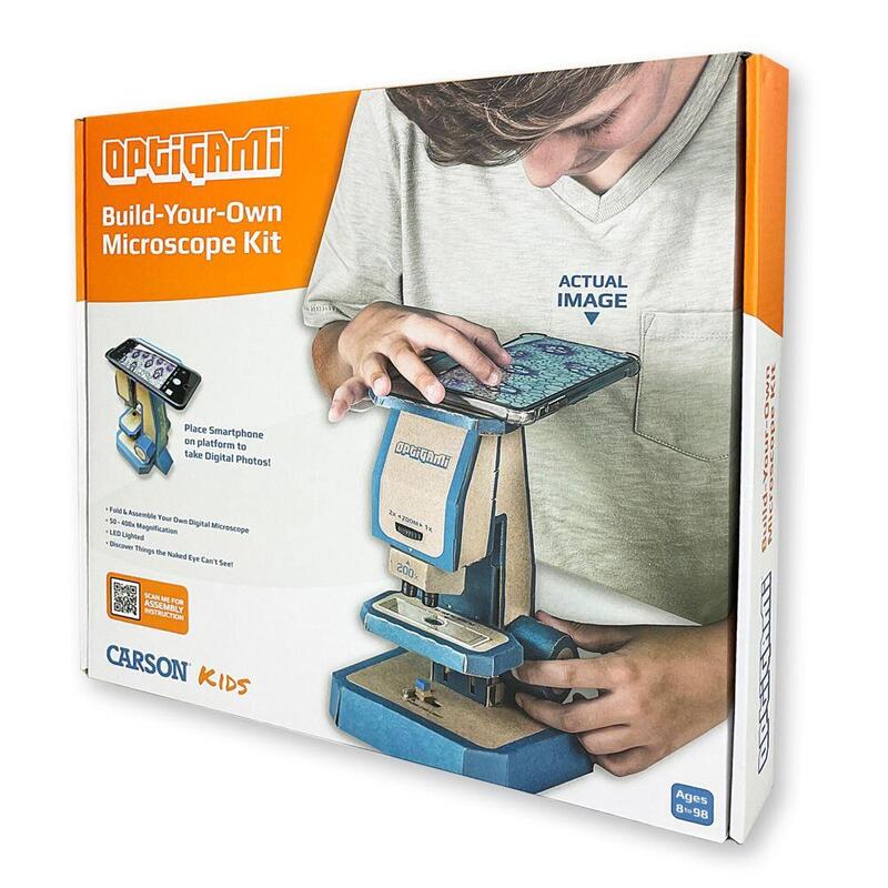 Carson Og-100 Optigami Dyi Cardboard Microscope