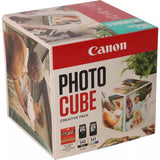 Cartucho Canon Pg 540 Cl 541 Photo Cube + Photo Paper Plus Glossy Ii 40 Hojas Pack Blue