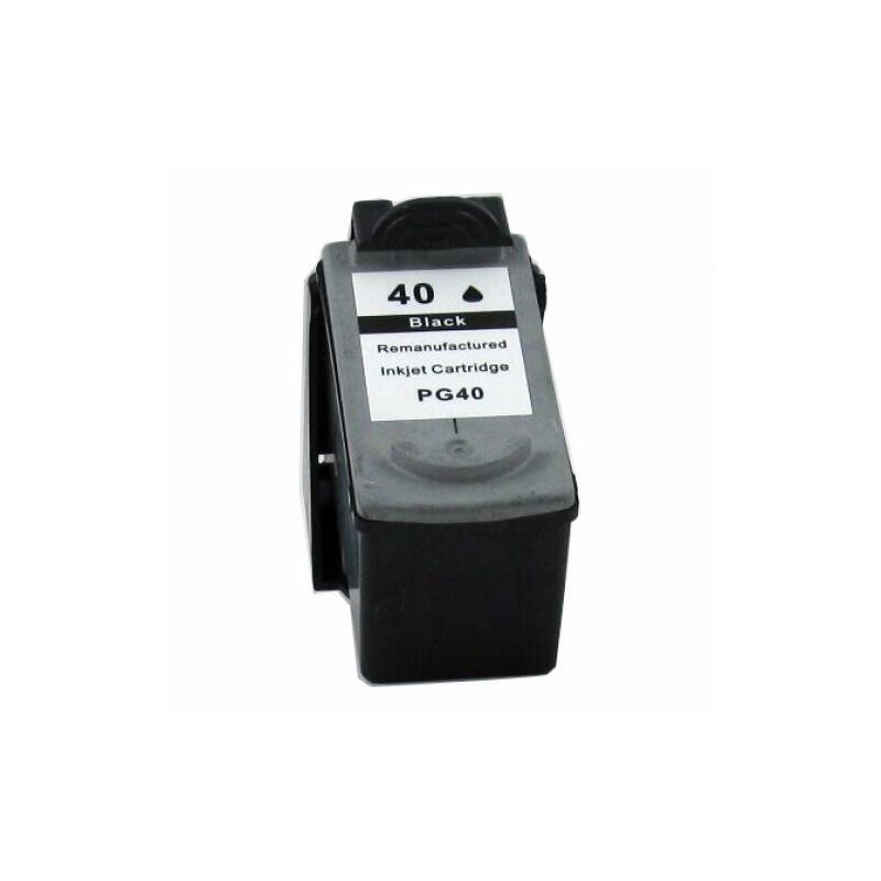 Cartucho De Tinta Remanufacturado Para Canon Pg40/Pg50/Pg37 Negro  0615b001/0616b001/2145b001 (Muestra Nivel De Tinta)