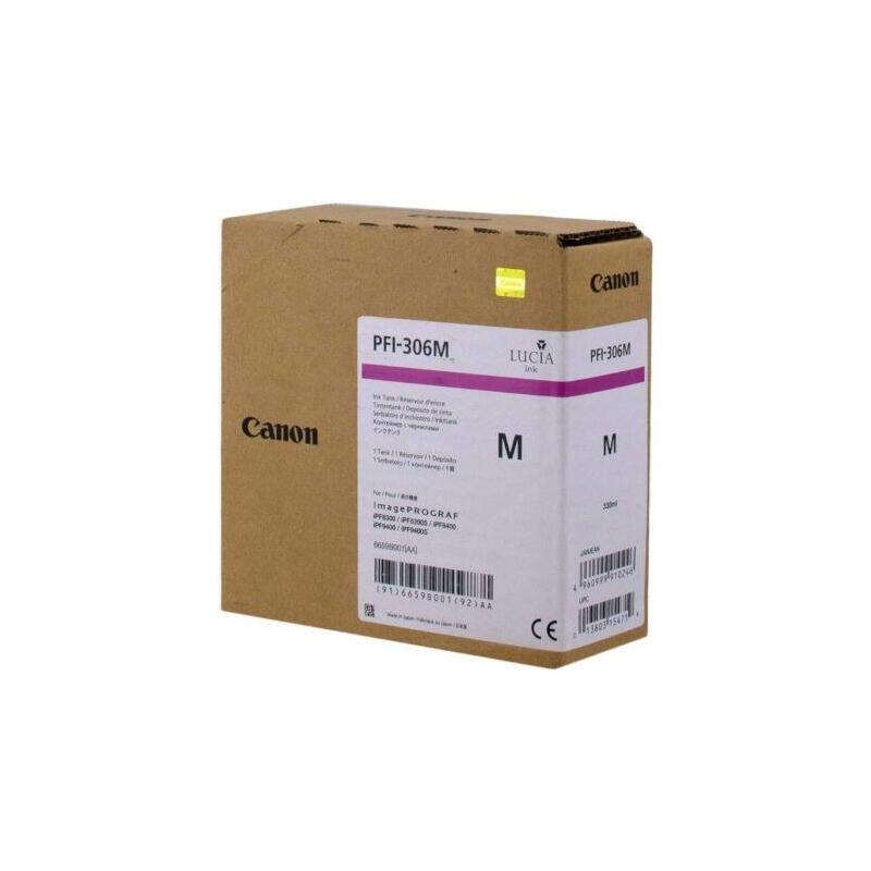Cartucho  Original Canon Pfi-306m Magenta - 6659b001 Ml-330