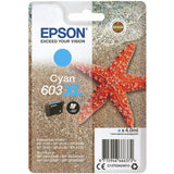 Cartucho Original Epson 603xl Cian - C13t03a240 Ml-2.4pag-350