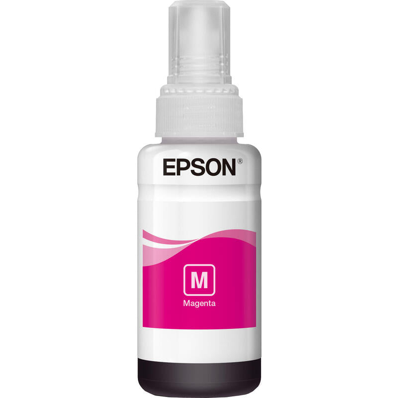 Cartucho Original Epson T6643 Magenta - C13t664340 Ml-70pag-6500