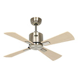 Casafan Eco Neo Iii 92 Ma-Ah/Bu Wifi Flügel Ahorn/Buche Deckenventilator Latón-Antik Con
