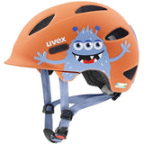 Casco De Ciclismo Infantil Uvex Oyo Style Monster Papaya Matt, Talla 50-54