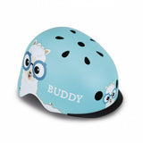 Casco Globber Helmet Elite Lights Buddy, Light Blue,  507-305