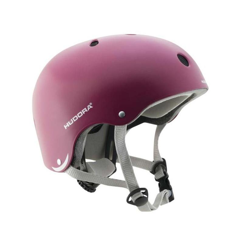 Casco Skater Hudora Color Baya, Talla. 48-52
