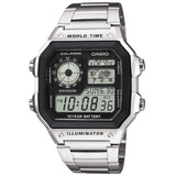 Casio Ae-1200whd-1avef Collection Men Reloj Digital Plata