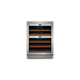 Caso Winechef Pro 40, Nevera De Vino, Independiente, 40 Botella(S), 100 W, Luz Interior, Acero Inoxidable
