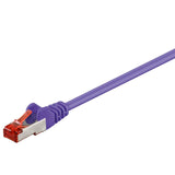 Cat 6 Patch Cable S/Ftp (Pimf), Violet, 0.15 M - Lszh Haloge
