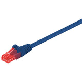 Cat 6 Patch Cable, U/Utp, Blue, 0.5 M - Cca Material
