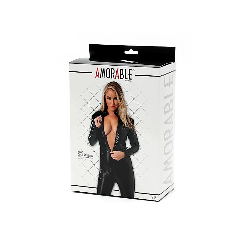 Catsuit Con Cremallera Talla (Interno):L