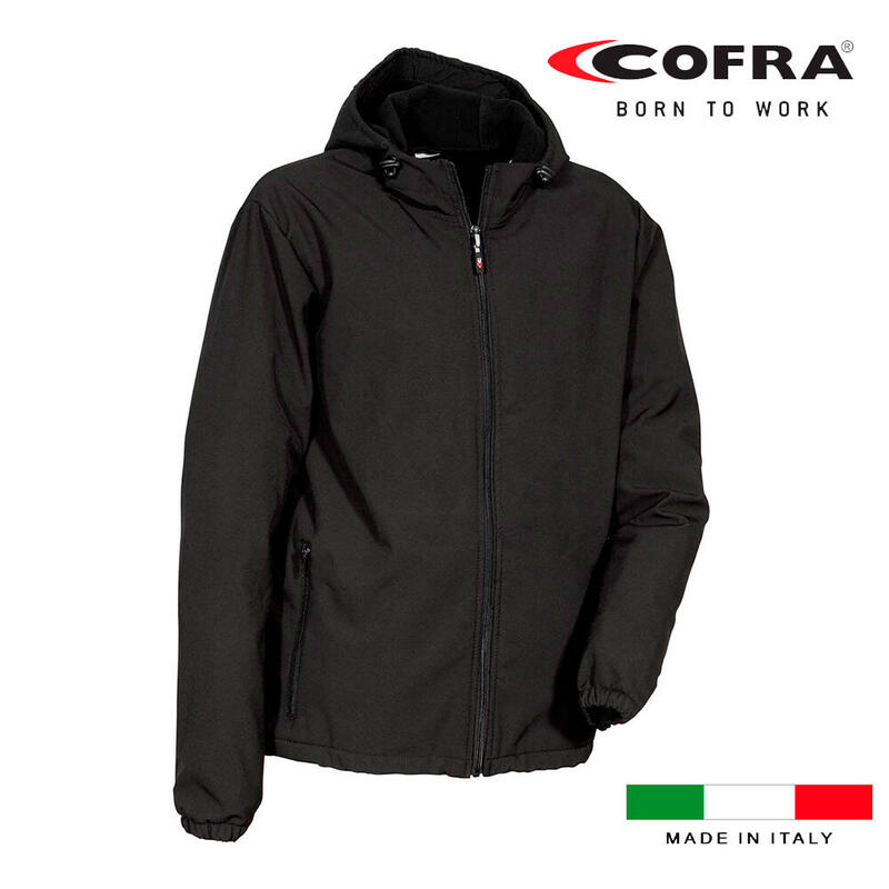 Cazadora Softshell Vannas Negro Cofra Talla M