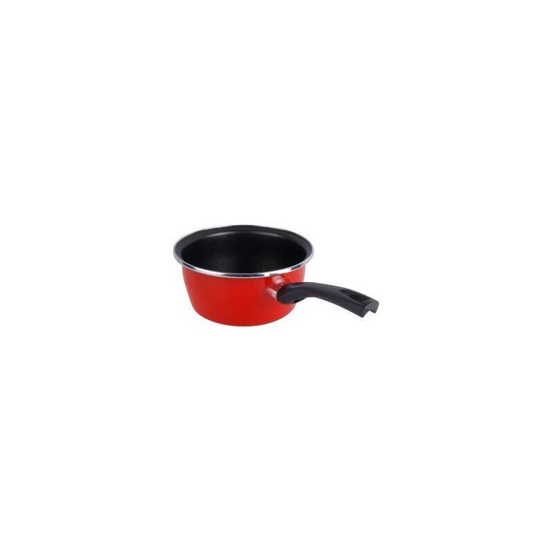 Cazo Magefesa K2 Rojo 14 Acero Antiadherente Acero Inoxidable Todo Tipo Cocinas Lavavajillas