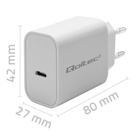 EAN 5901878523750 - Qoltec 52375 cargador de dispositivo móvil Auriculares, Portátil, Consola de juegos portátil, Batería por imagen 6