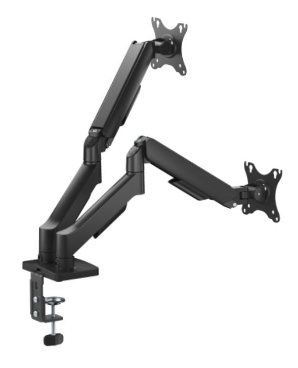 Dual Gas Spring Monitor Mount