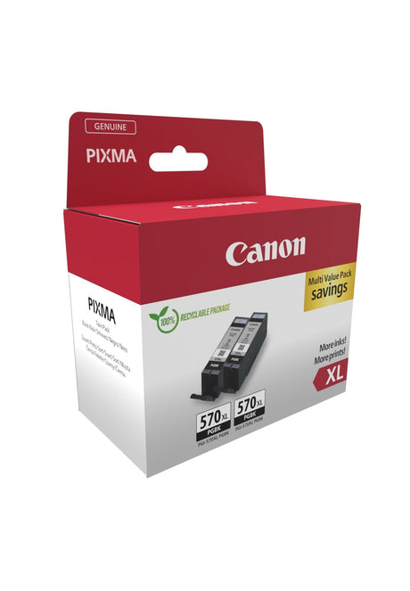 EAN 8714574679365 - Canon 0318C010 cartucho de tinta 2 pieza(s) Original Alto rendimiento (XL) Negro imagen 2