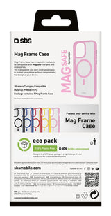 Sbs Magframe Case Iphone 16 Pro Max Pink