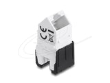 Delock Keystone Modulorj45 Hembra A Lsa Cat.6a 45° Angulare Hembra Ungeschirm