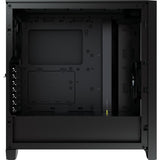 Caja Pc Atx Semitorre Corsair Icue 4000d Rgb Airflow Cristal Templado Negra