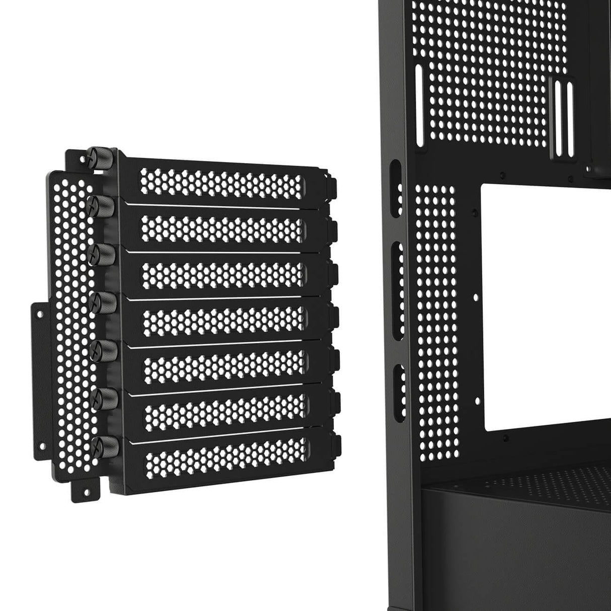 Caja Pc Cougar Semitorre Fv270 Rgb Negro