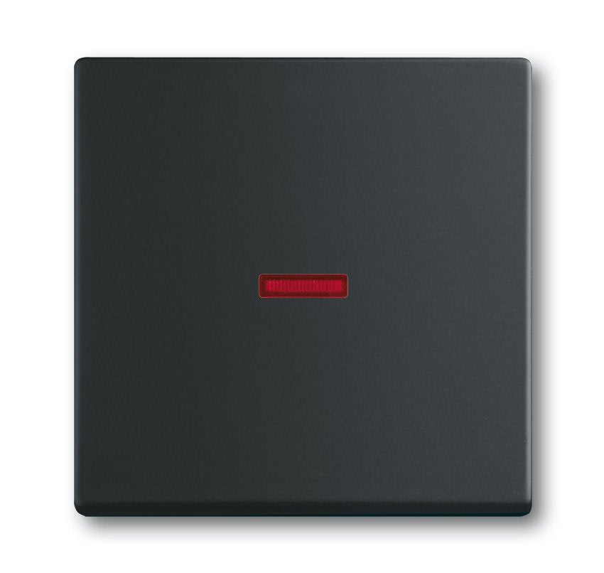 Busch Jaeger Bj 1789-885 Abdeck.F.Aus-Wechsel-Kreuz- Kontroll-Schalter Future Linear Schwarz