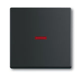 Busch Jaeger Bj 1789-885 Abdeck.F.Aus-Wechsel-Kreuz- Kontroll-Schalter Future Linear Schwarz