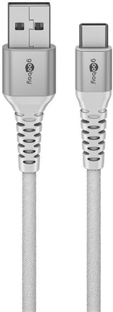 EAN 4040849745324 - Goobay 74532 cable USB USB 2.0 3 m USB C USB A Blanco imagen 2