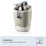 EAN 8003705118133 - Ariete 0413/03 prensa de cítricos eléctricos 0,6 L 85 W Beige imagen 8
