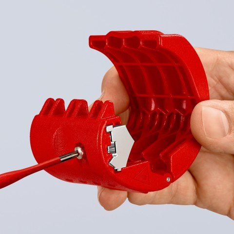 Cortatubos Bix® Para Tubos De Plástico Y Manguitos De Sellado 902210b Knipex