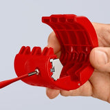 Cortatubos Bix® Para Tubos De Plástico Y Manguitos De Sellado 902210b Knipex