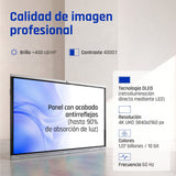 EAN 8435364318829 - iggual Orchid 86" Webcam Panel plano interactivo 2,18 m (86") LED Wifi 400 cd / m² 4K Ultra HD Negro Pant imagen 5