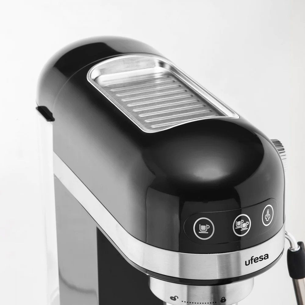 Cafetera Ufesa Palermo 20b Thermoblock Bca. Brazo Negro
