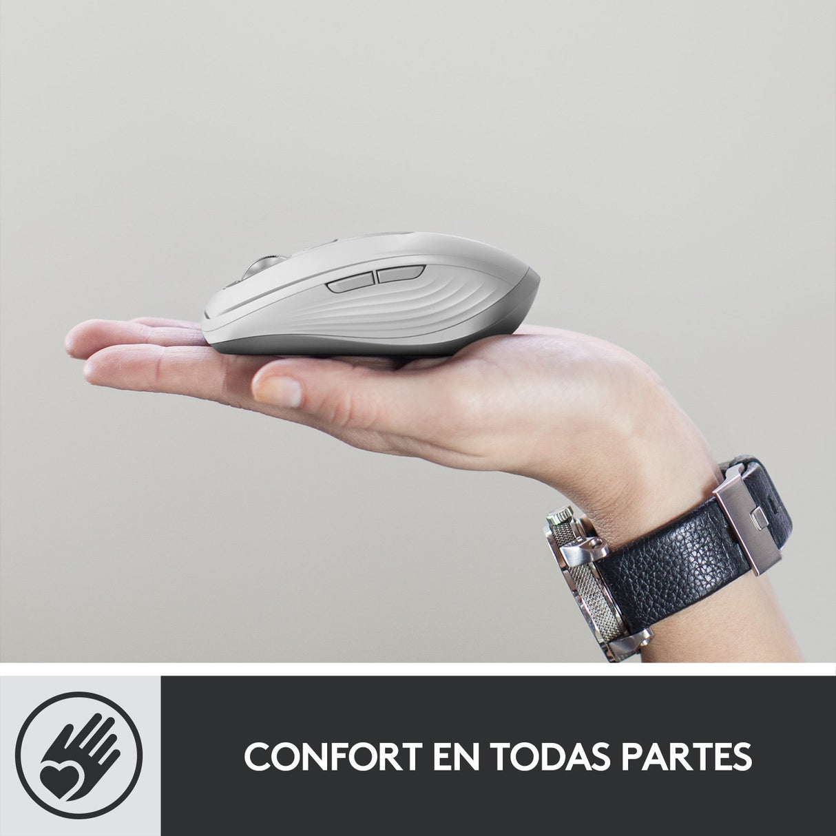 EAN 5099206092952 - Logitech MX Anywhere 3 ratón Viajes mano derecha RF Wireless + Bluetooth Laser 4000 DPI imagen 4