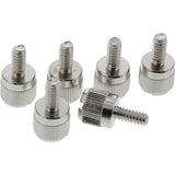 Tornillos De Mariposa Inline Para Cajas, Plata, 6 Uds.