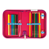 EAN 4008110347448 - Herlitz UltraLight Plus Tropical Chill juego de mochila escolar Chica Poliéster Marina, Rosa imagen 3