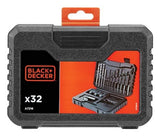 Juego De Taladro Y Destornillador Black Decker A7216-Xj De 32 Piezas
