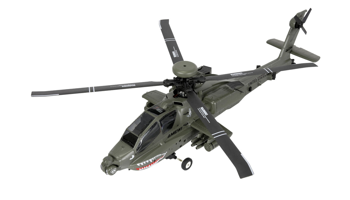 Amewi Apache Ah-64d Cp Helikopter 6g 3d Rtf Verde 16+