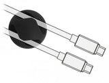 Delock 18345 Organizador De Cables Escritorio/Pared Soporte Para Cables Negro 10 Pieza(S)