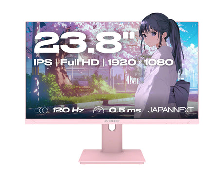 EAN 4589511175712 - JAPANNEXT JN-I238FHD120F-HSP-PK pantalla para PC 60,5 cm (23.8") 1920 x 1080 Pixeles Full HD LCD Rosa imagen 1