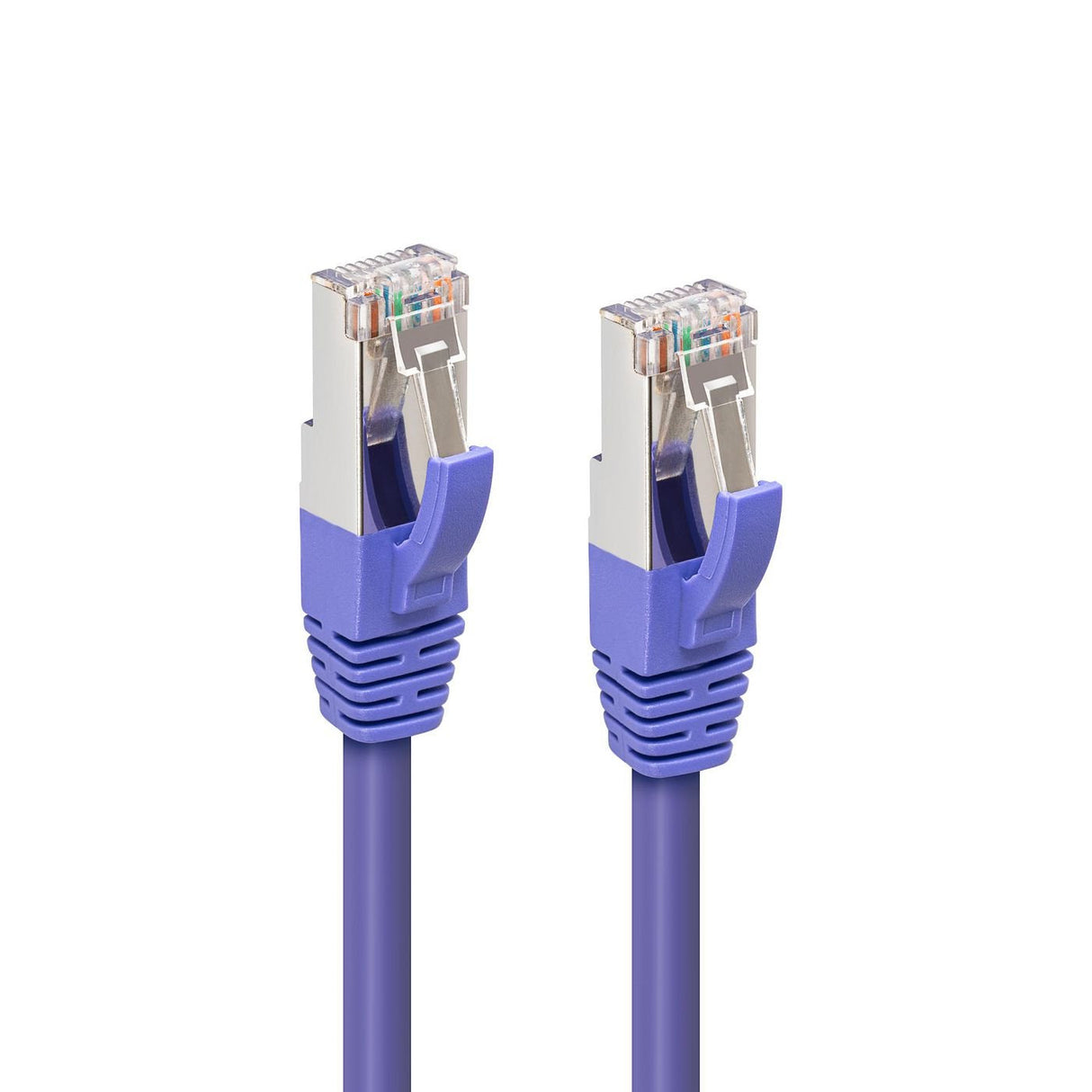 Cat6a S/Ftp 7.5m Purple Lszh