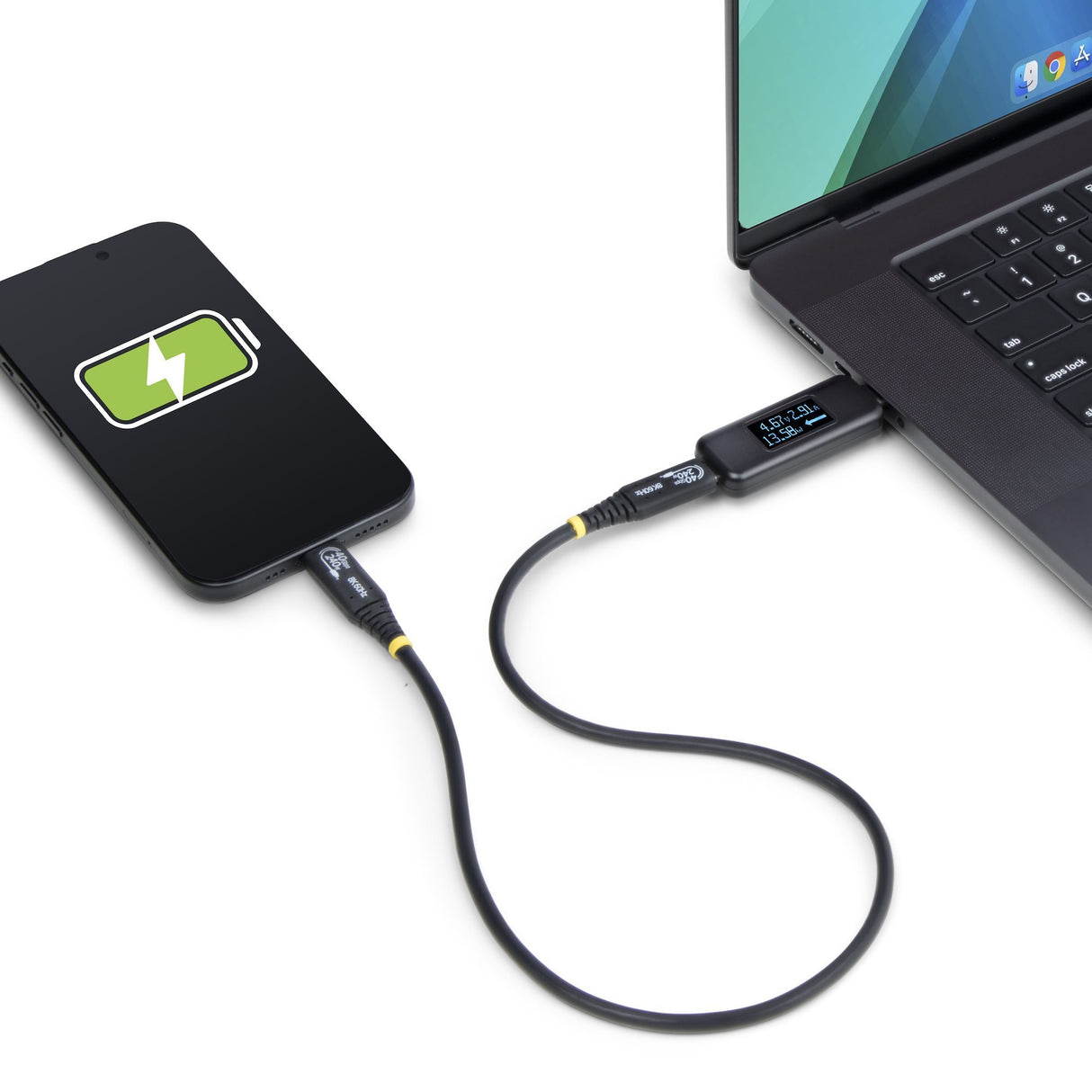 EAN 0065030904469 - StarTech.com USBC-PWRTESTER comprobador de suministro de energía Negro imagen 9