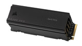 Disco Duro Corsair Mp700 Pro 1tb Disco Ssd Pcie M.2 Nvme 2.0 Gen5 X4 Con Refrigerador De Aire