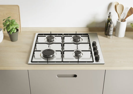 EAN 8059019059112 - Candy Smart CHW6LBX/4U Acero inoxidable Integrado 60 cm Encimera de gas 4 zona(s) imagen 2
