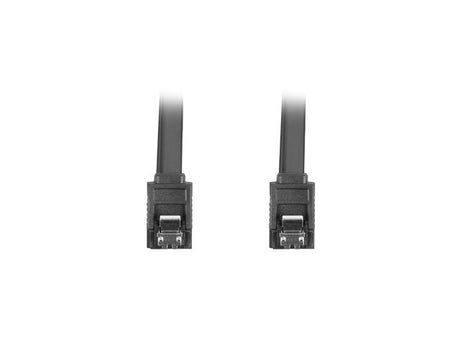 EAN 5901969419412 - Lanberg CA-SASA-14CU-0070-BK cable de SATA 0,7 m SATA 7-pin Negro imagen 1