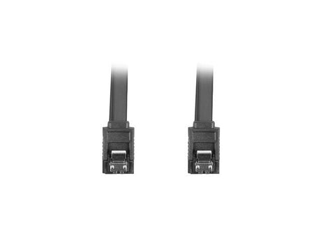 EAN 5901969419412 - Lanberg CA-SASA-14CU-0070-BK cable de SATA 0,7 m SATA 7-pin Negro imagen 1