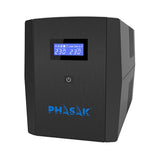Sai Línea Interactiva Phasak Sirius 1260 Va Interactive 1260va-720w 4 Salidas Formato Torre