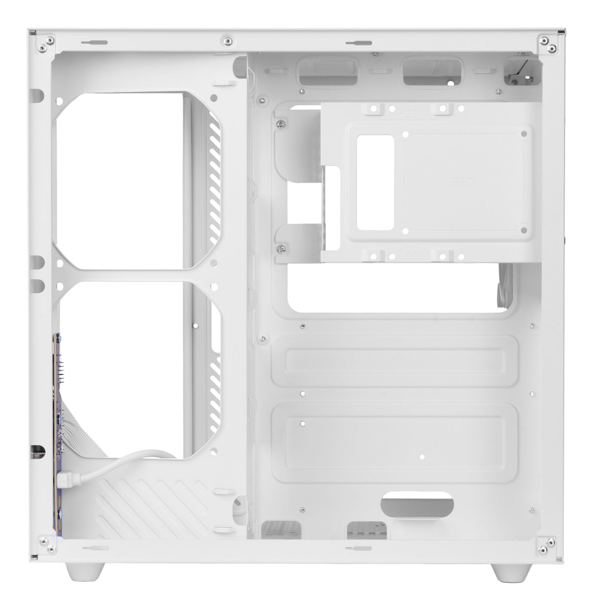 Caja Semitorre Atx Mcv-One Frgb Blanco Mars Gaming