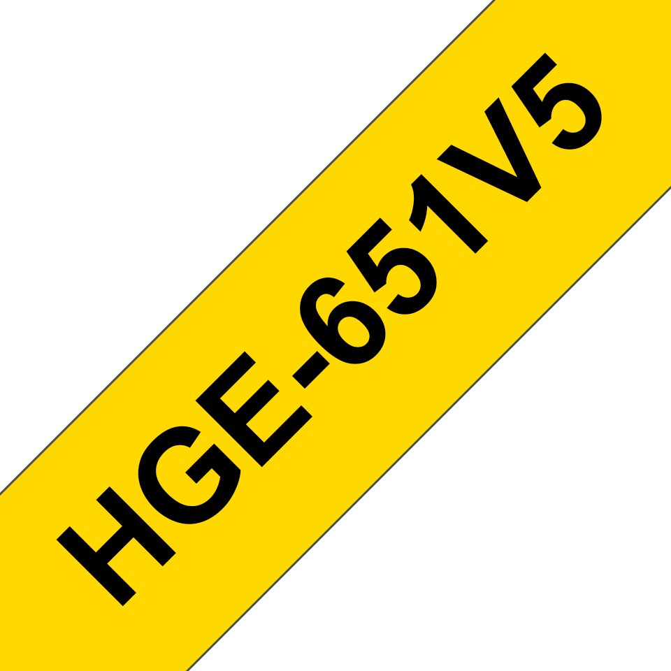 EAN 4977766684699 - Brother HGE-651V5 cinta para impresora de etiquetas imagen 1
