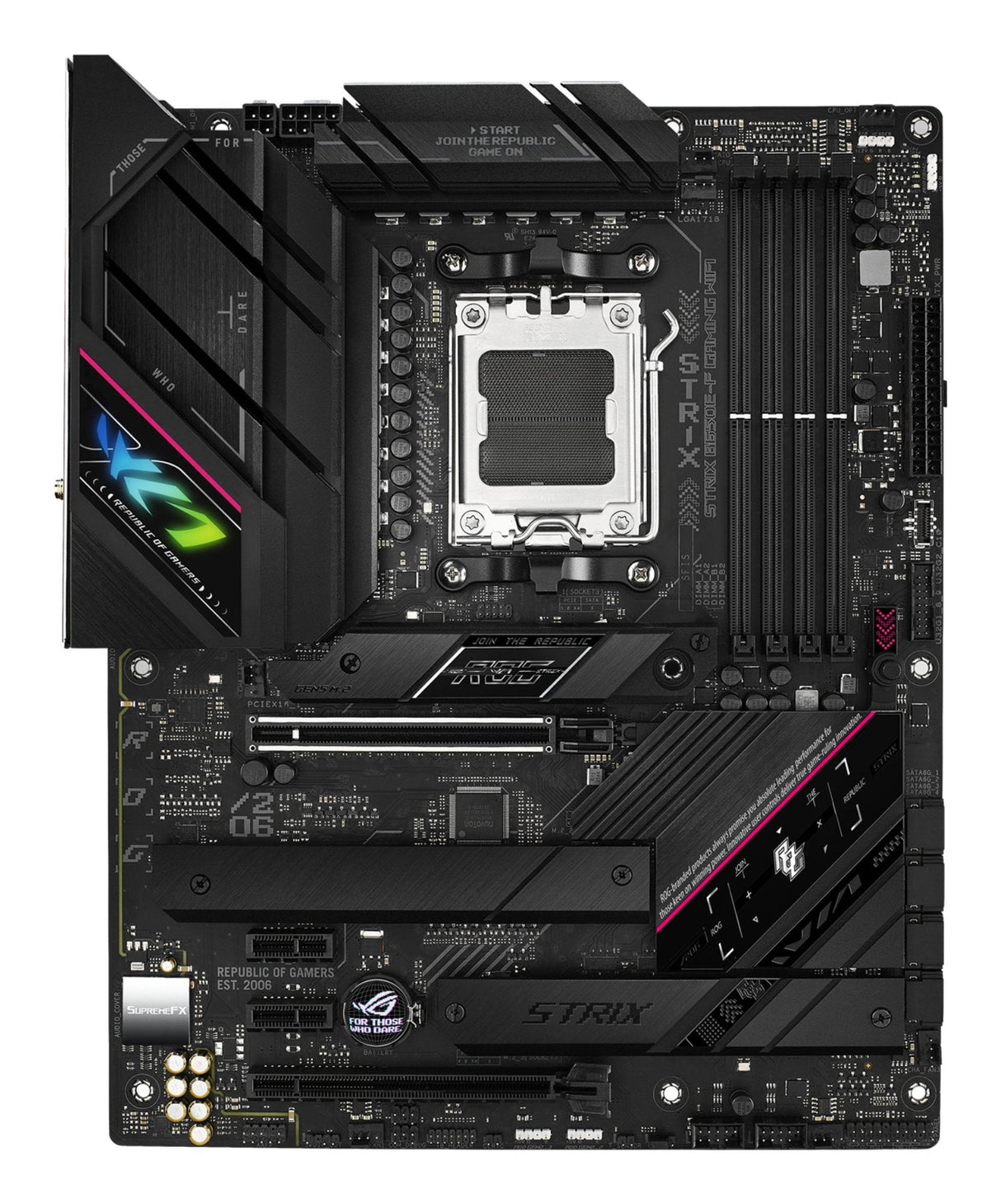 EAN 4711081944034 - ASUS ROG STRIX B650E-F GAMING WIFI AMD B650 Zócalo AM5 ATX imagen 2